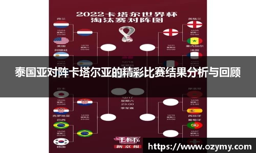泰国亚对阵卡塔尔亚的精彩比赛结果分析与回顾